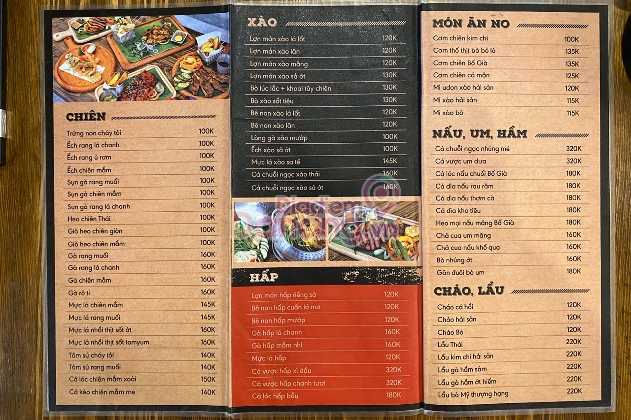 quán nhậu bố già