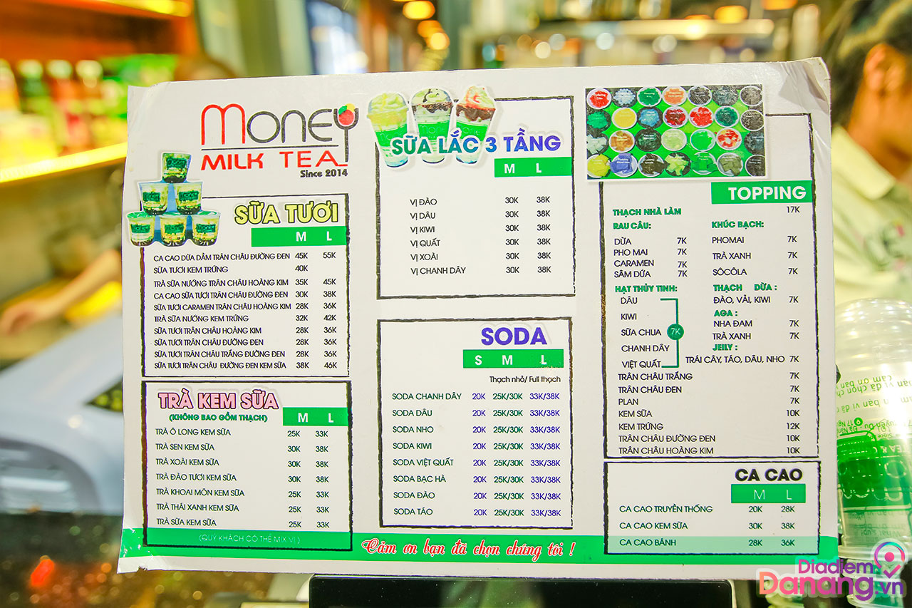 trà sữa money