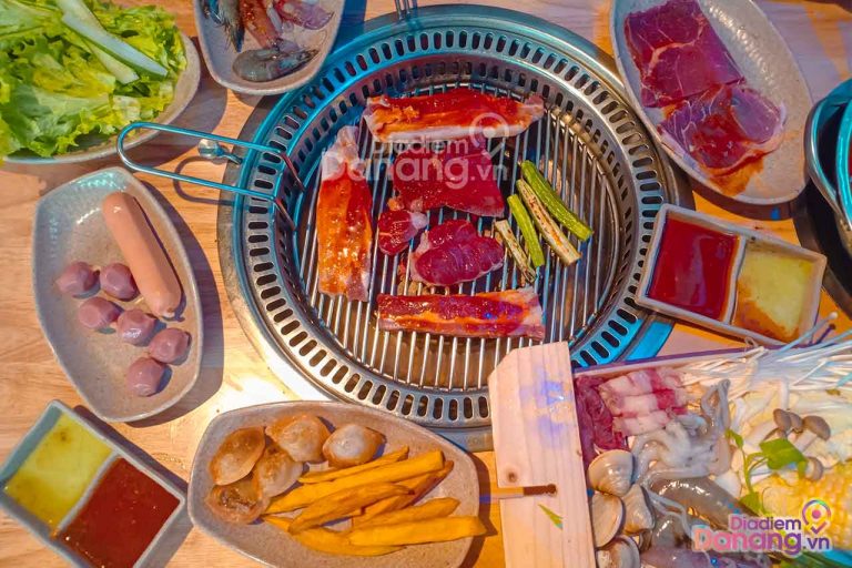 Nướng hẻm Kyoto – Nướng mỏi tay với Buffet Nướng Lẩu 169K/ người đốn tim hội mê thịt