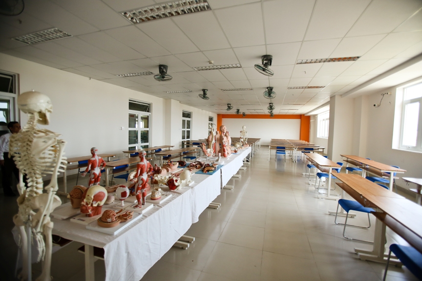 Phòng học của sinh viên điều dưỡng vô cùng khang trang