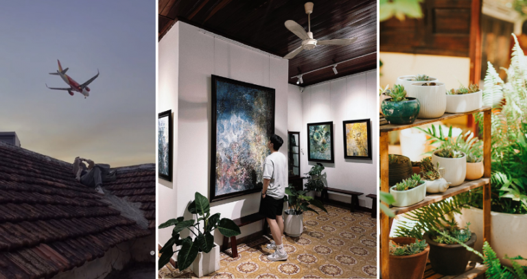 Mê mẩn với quán cà phê vintage có mái ngói và view ngắm máy bay cực chill