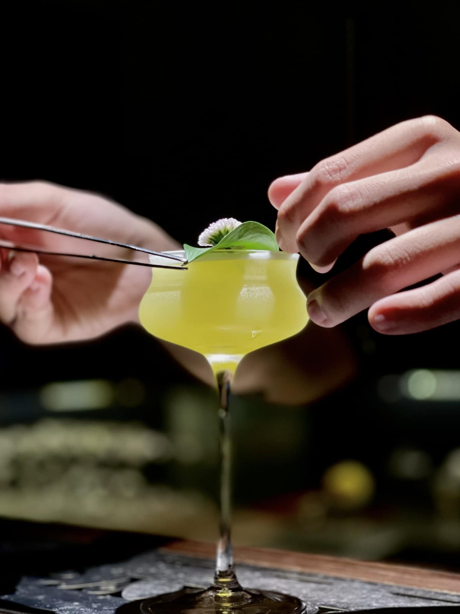 Menu P. Antheon Cocktail Bar ấn tượng.