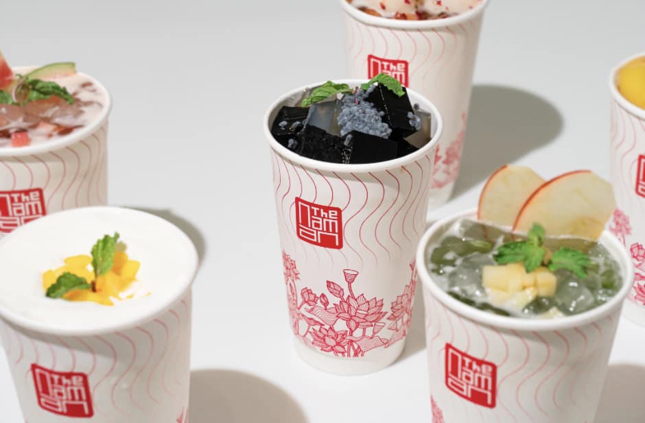 Menu đồ uống tại Nam An khá đơn giản nhưng hương vị được đánh giá cao.