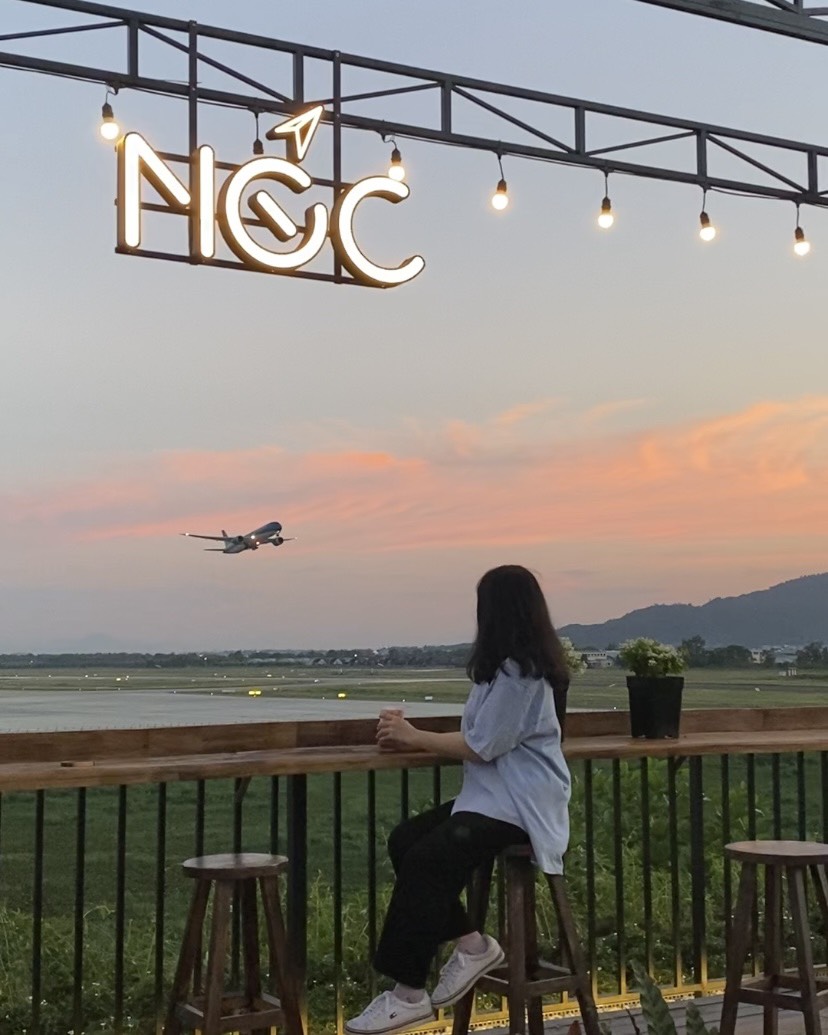 Khung cảnh cực chill và lãng mạn.