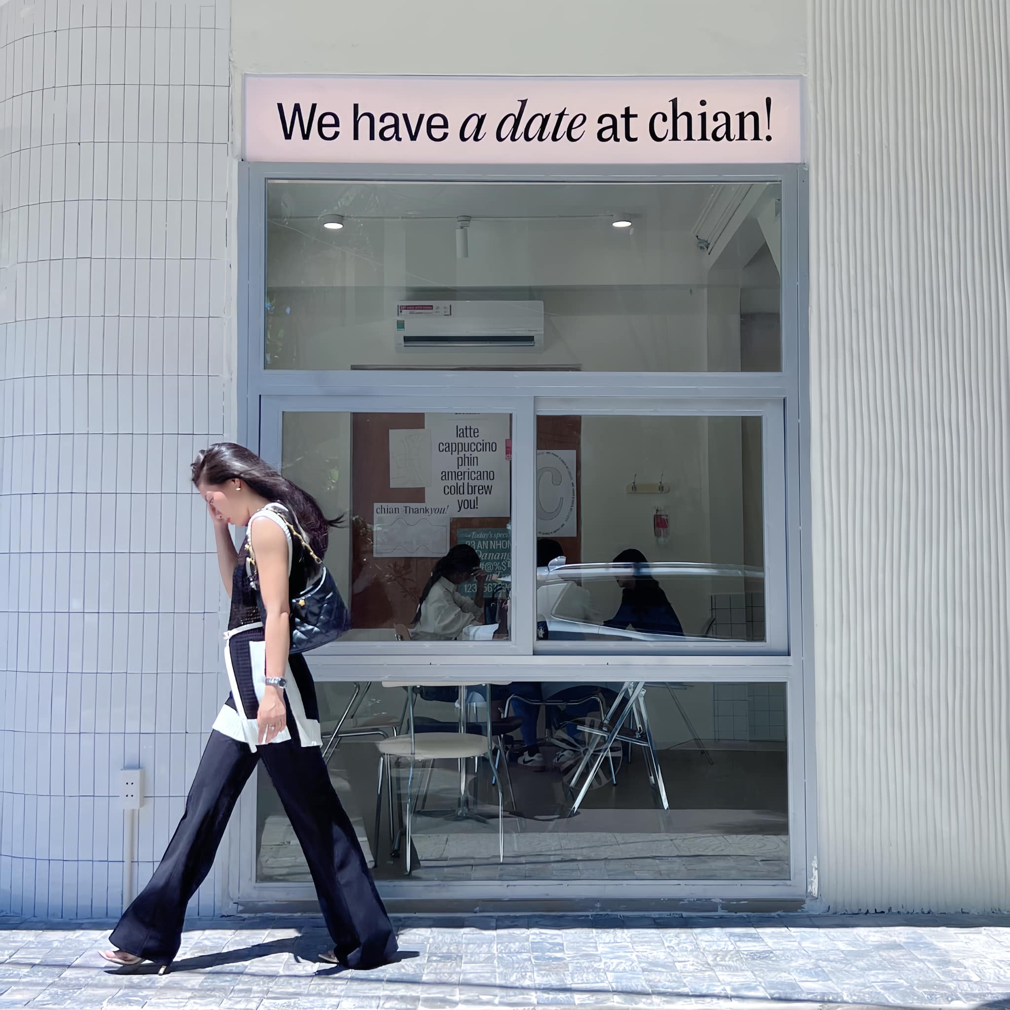 Chian sở mang vibe Hàn Quốc nhẹ nhàng.