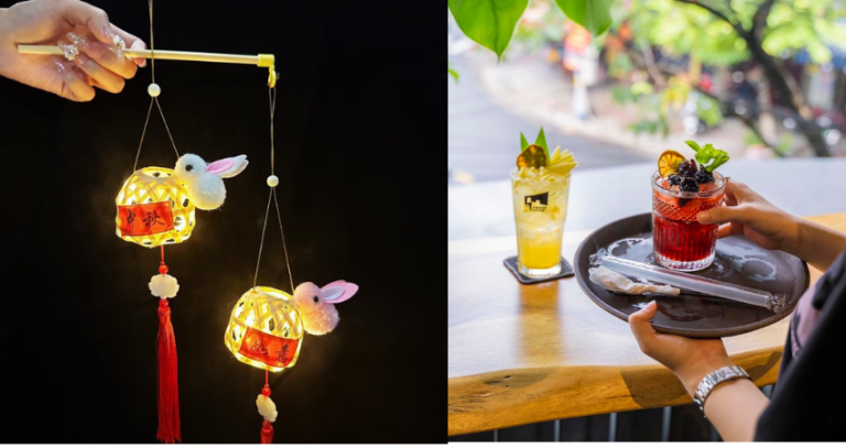 Quán cà phê có tặng lồng đèn con thỏ siêu hot