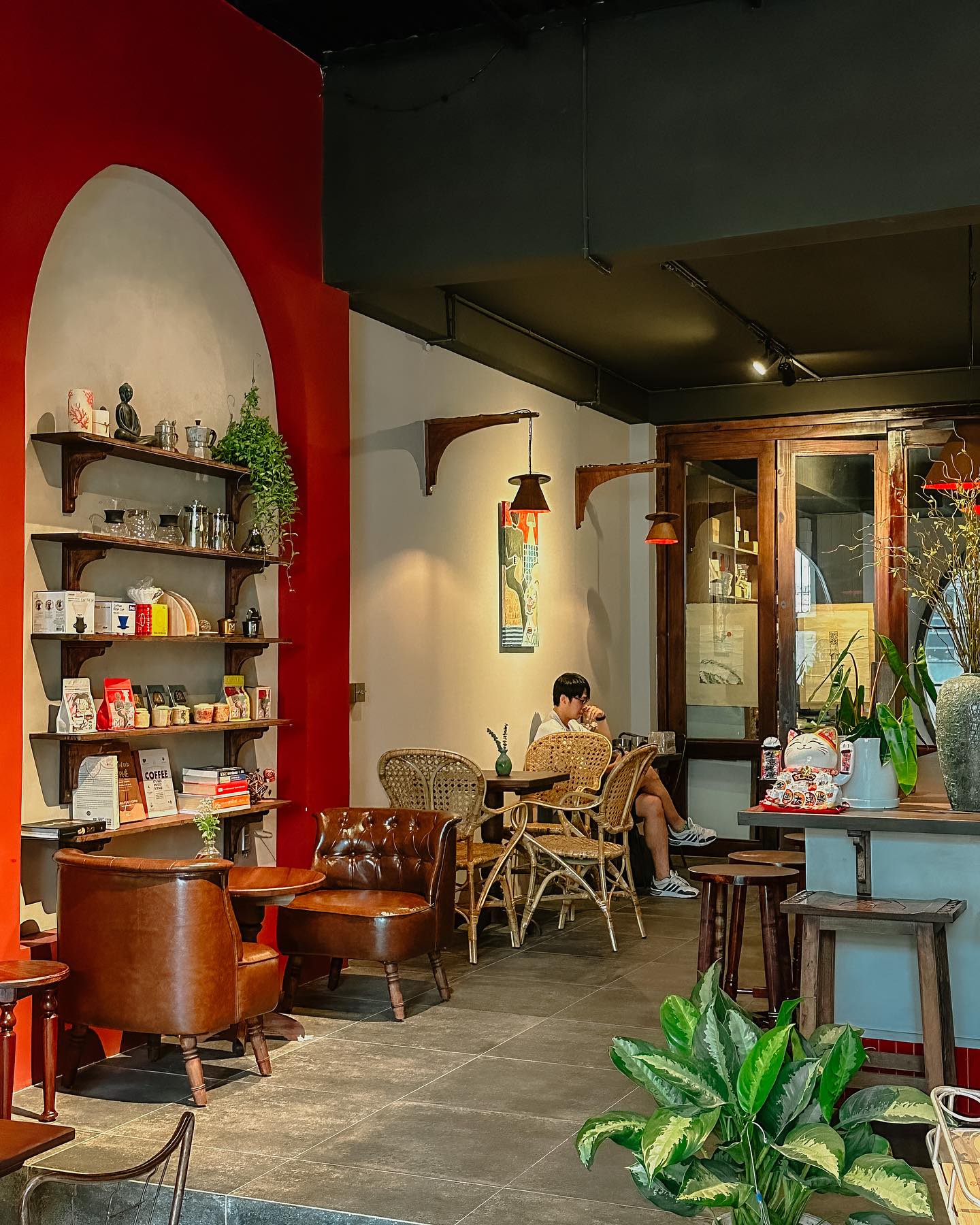 Quán chú trọng phần decor.