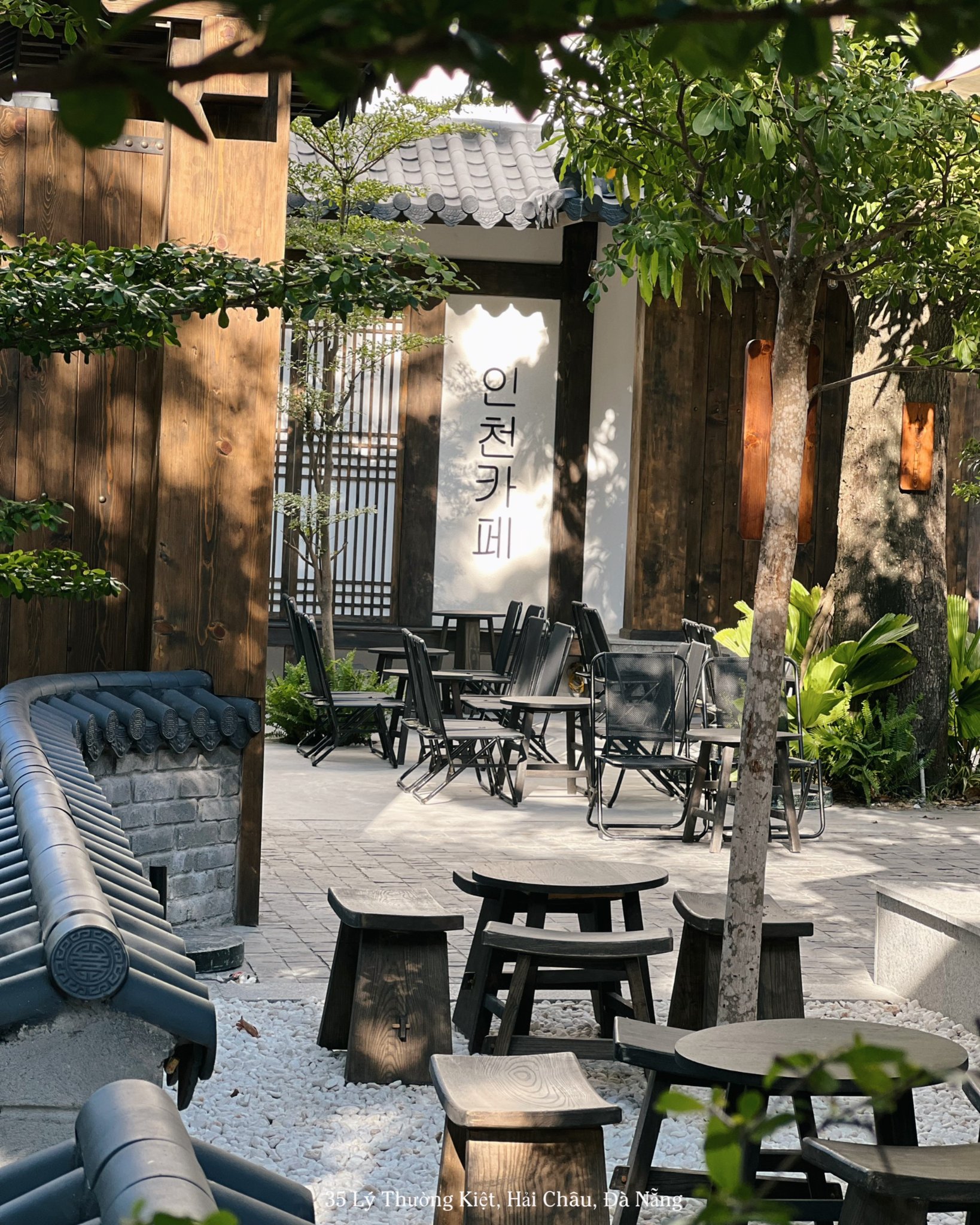 Không gian mang đậm nét xứ sở kim chi.