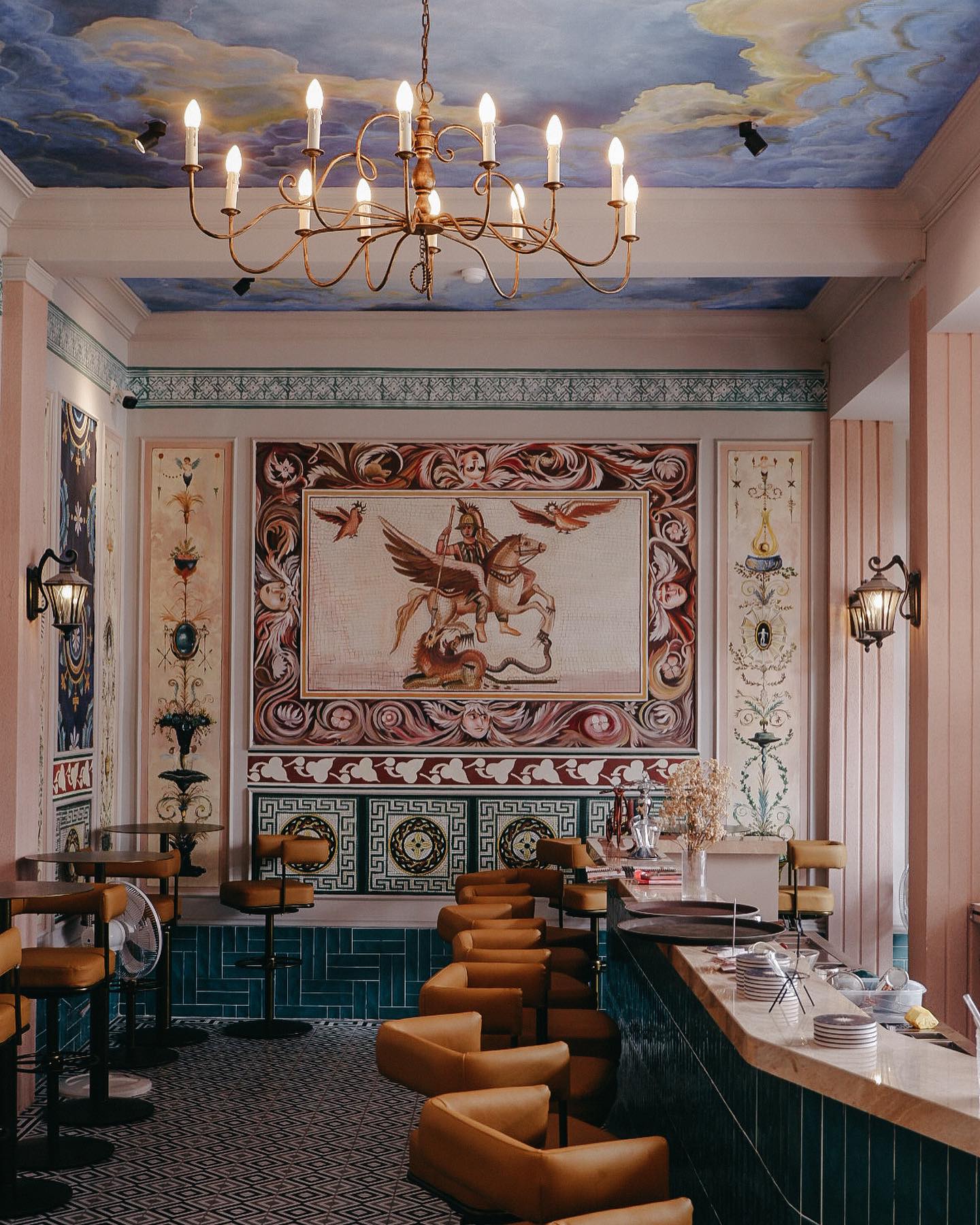 Địa điểm chú trọng phần decor.