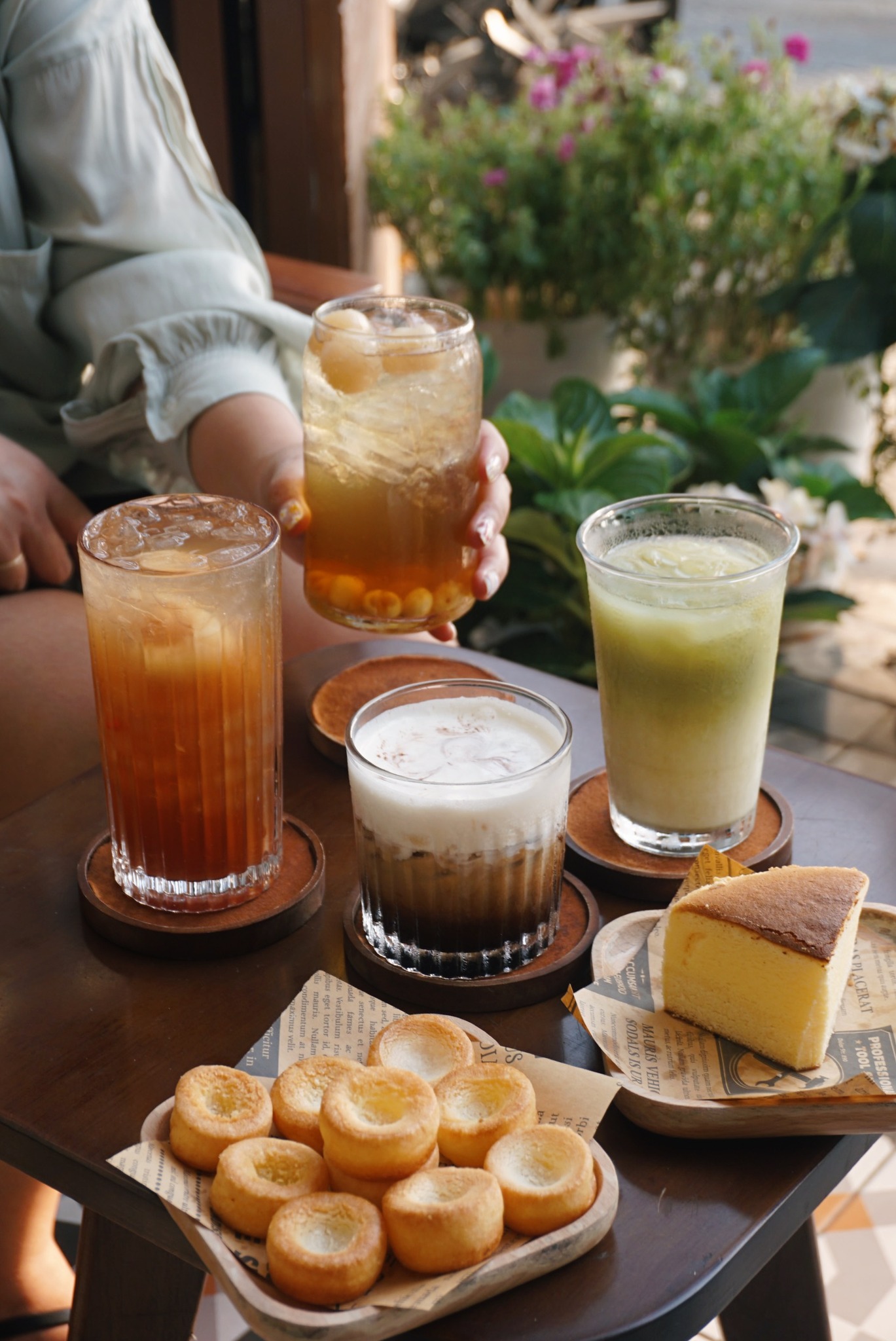 Mironi Tea and Coffee sở hữu menu phong phú.