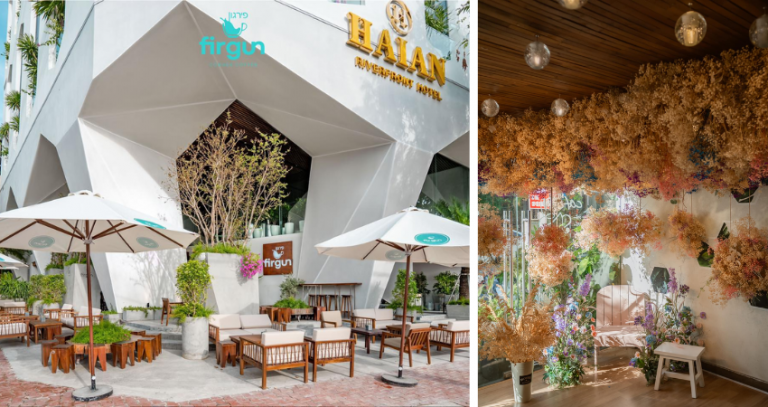 Quán cà phê view sông Hàn siêu xịn với concept rực rỡ sắc hoa