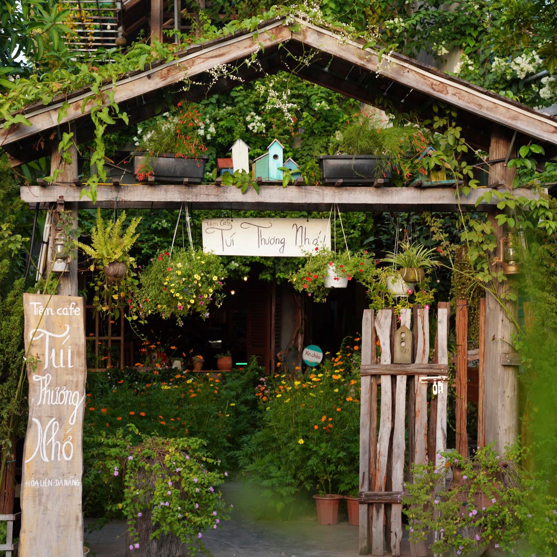 Đà Lạt thu nhỏ tại Tiệm cà phê Túi Thương Nhớ.
