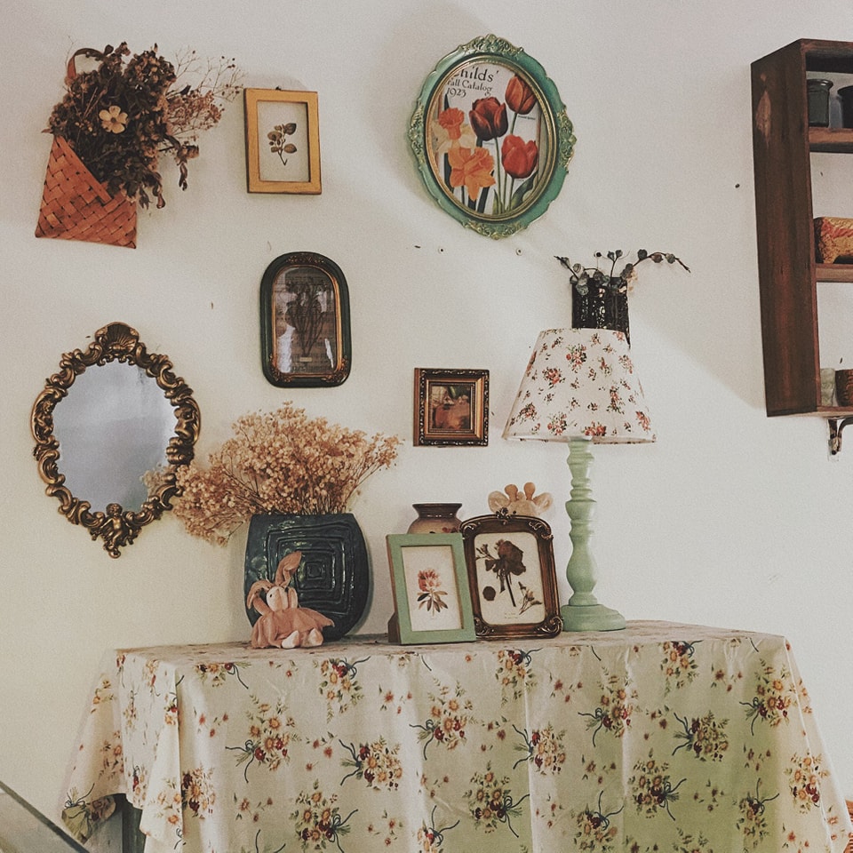 Hứa Cafe chú trọng phần decor.