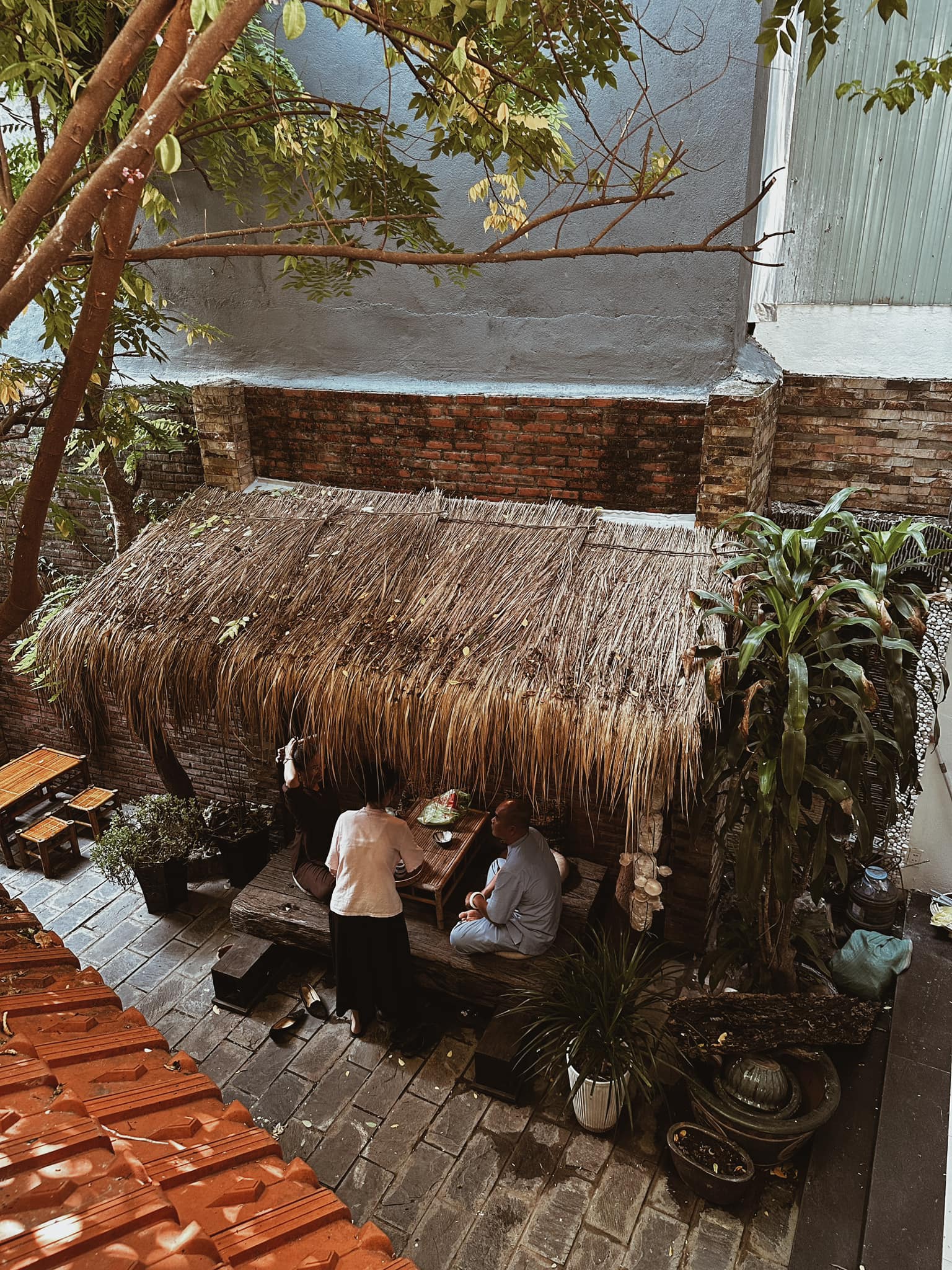 Bao Lạc Trà có những chỗ ngồi ấn tượng.