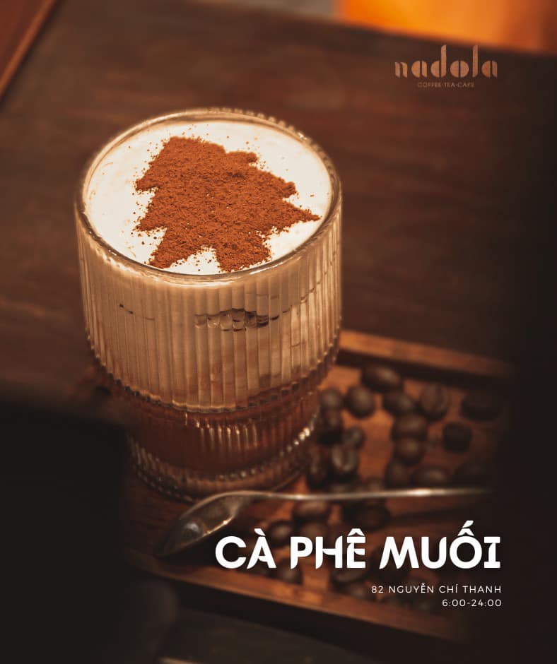 Cà phê muối của quán rất ngon.