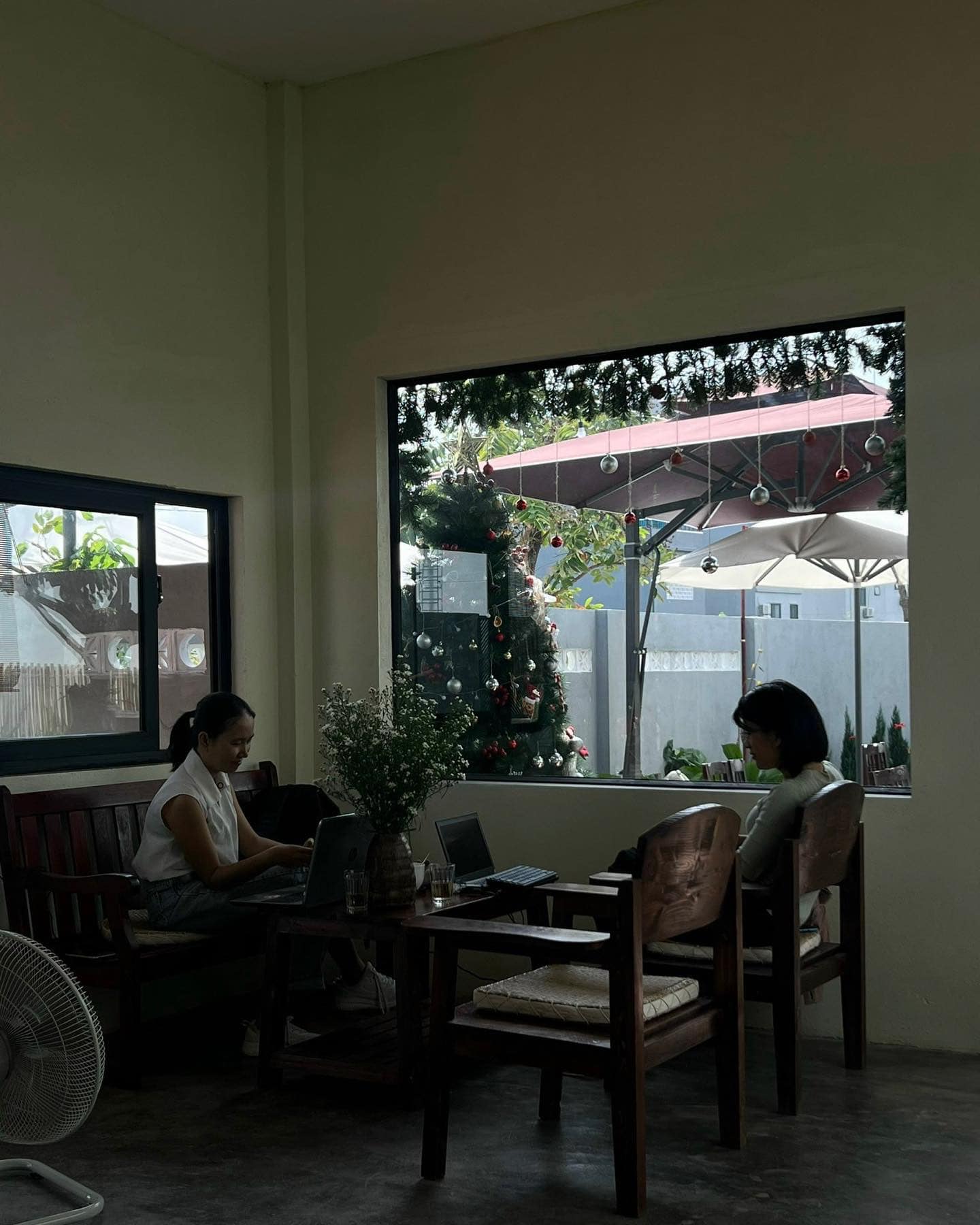 Chỗ ngồi chill chill.