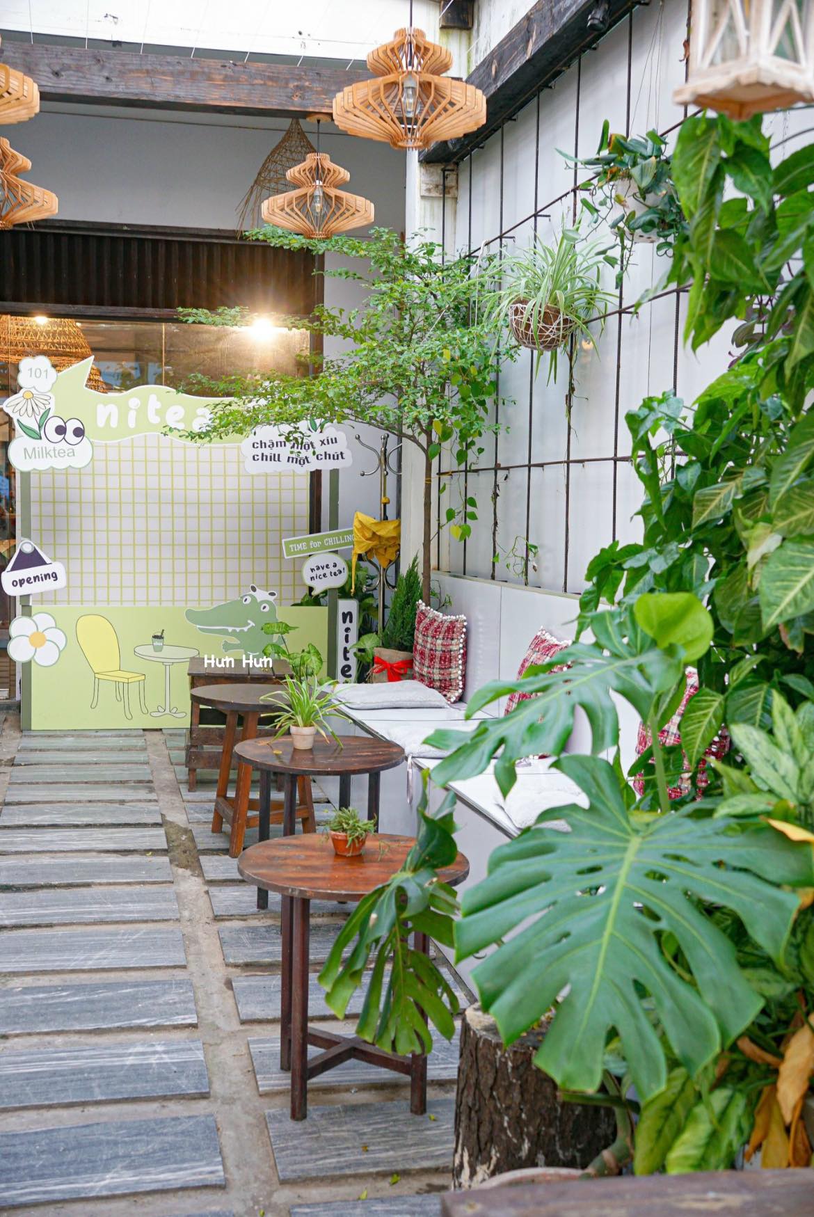 Nhiều góc check-in.