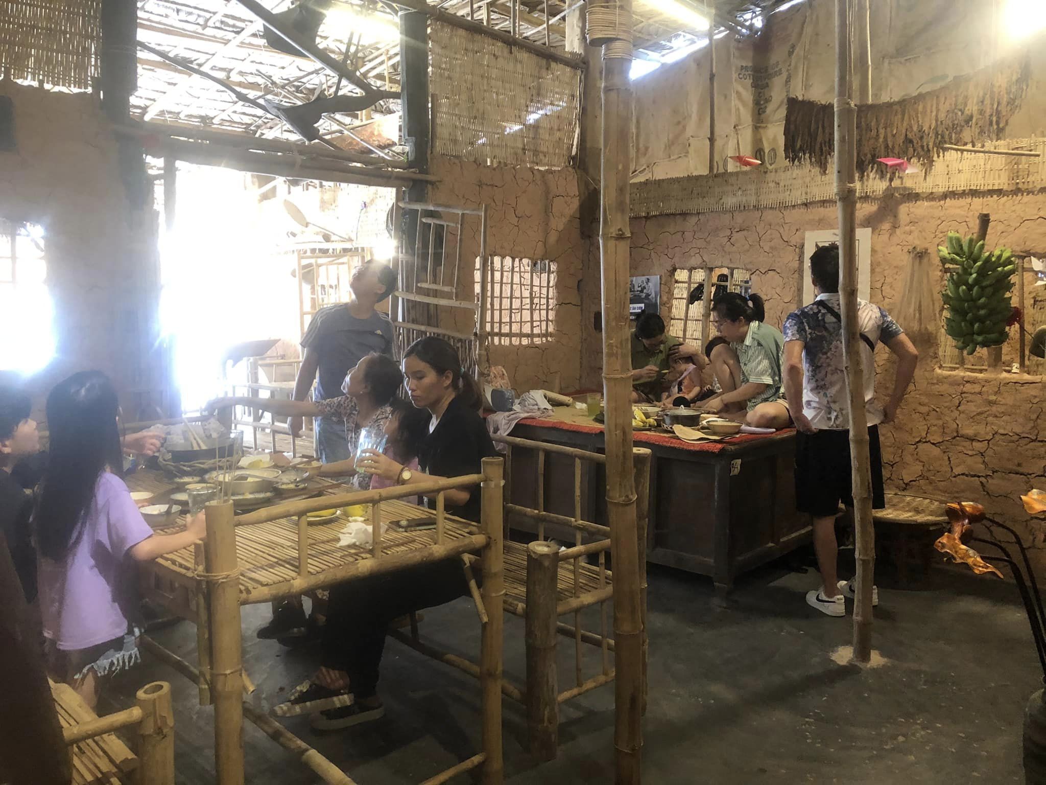 Không gian đậm chất miền quê.