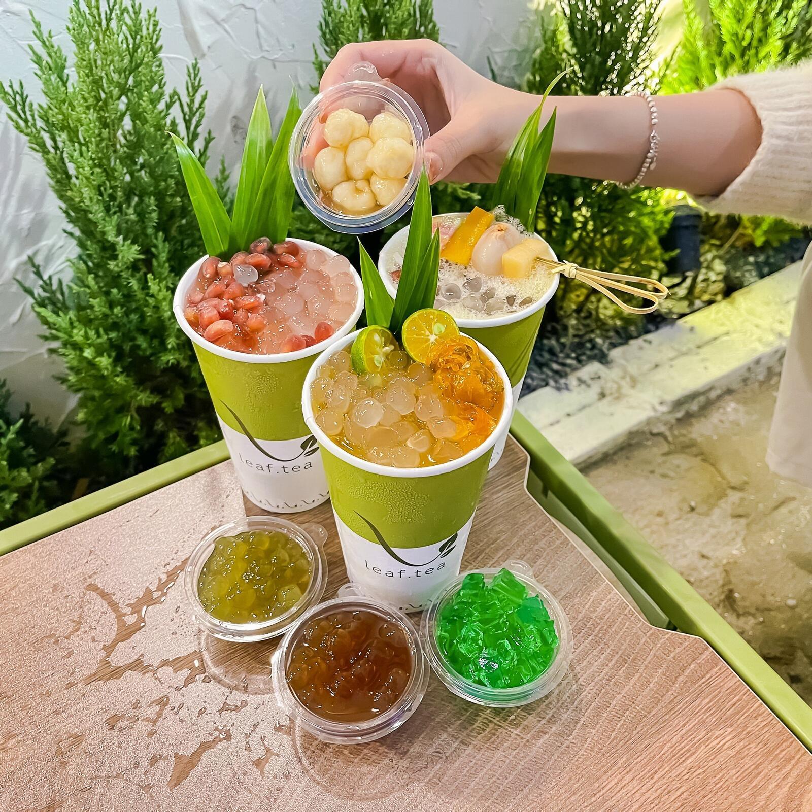 Leaf Tea sở hữu menu đa dạng.