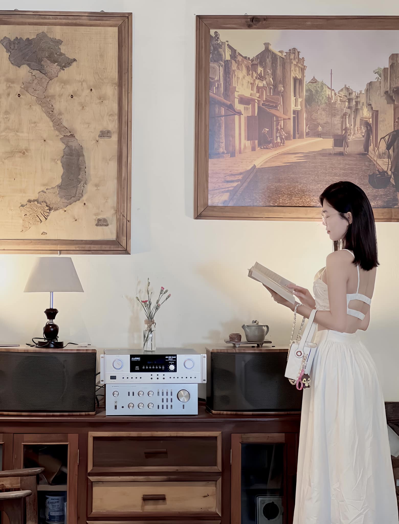 Nhiều góc check-in xinh xắn.