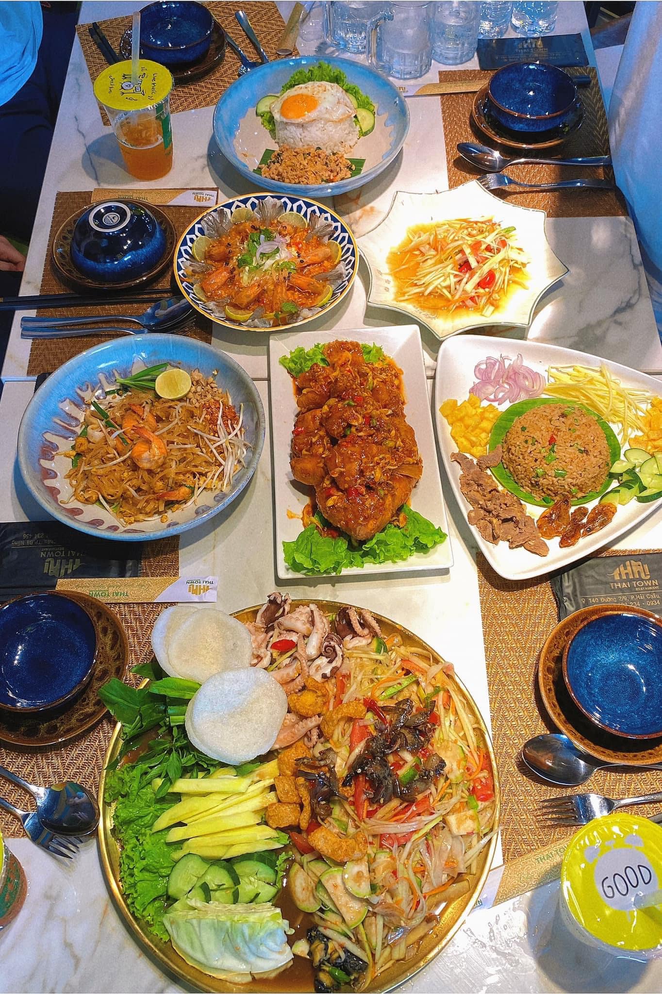 Menu đa dạng.