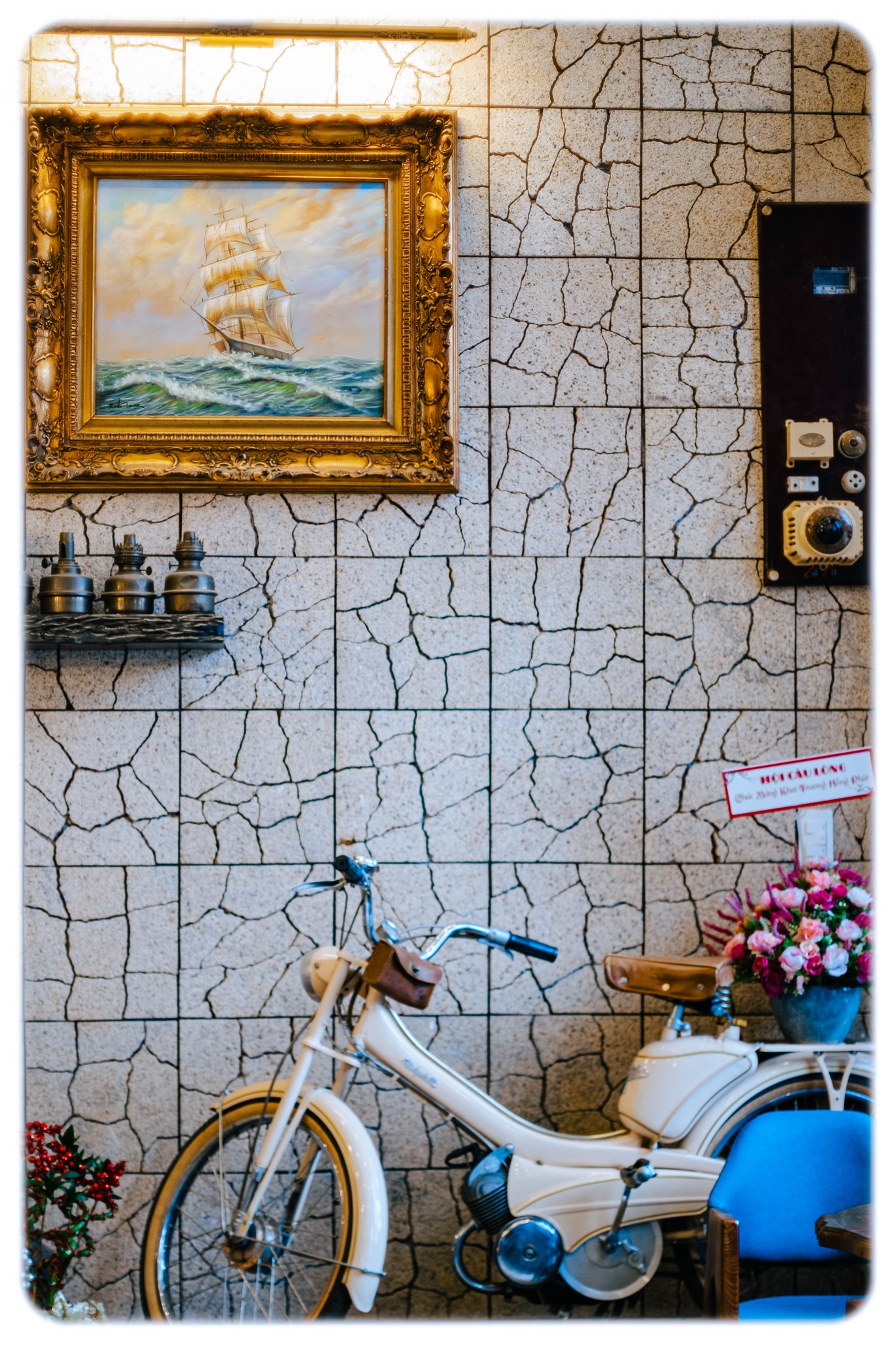 Nhiều góc check-in xinh xắn.