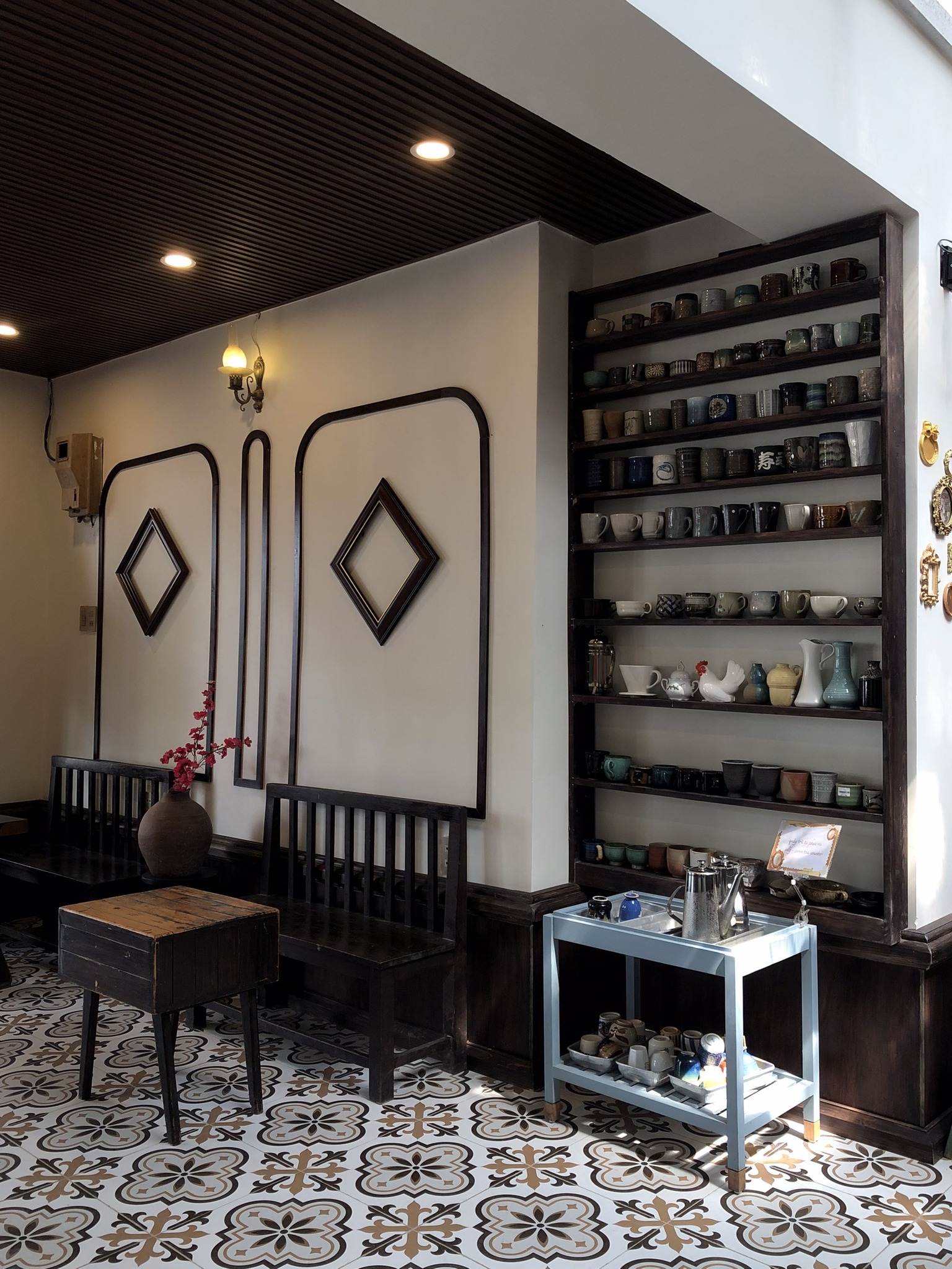 Quán chú trọng phần decor.