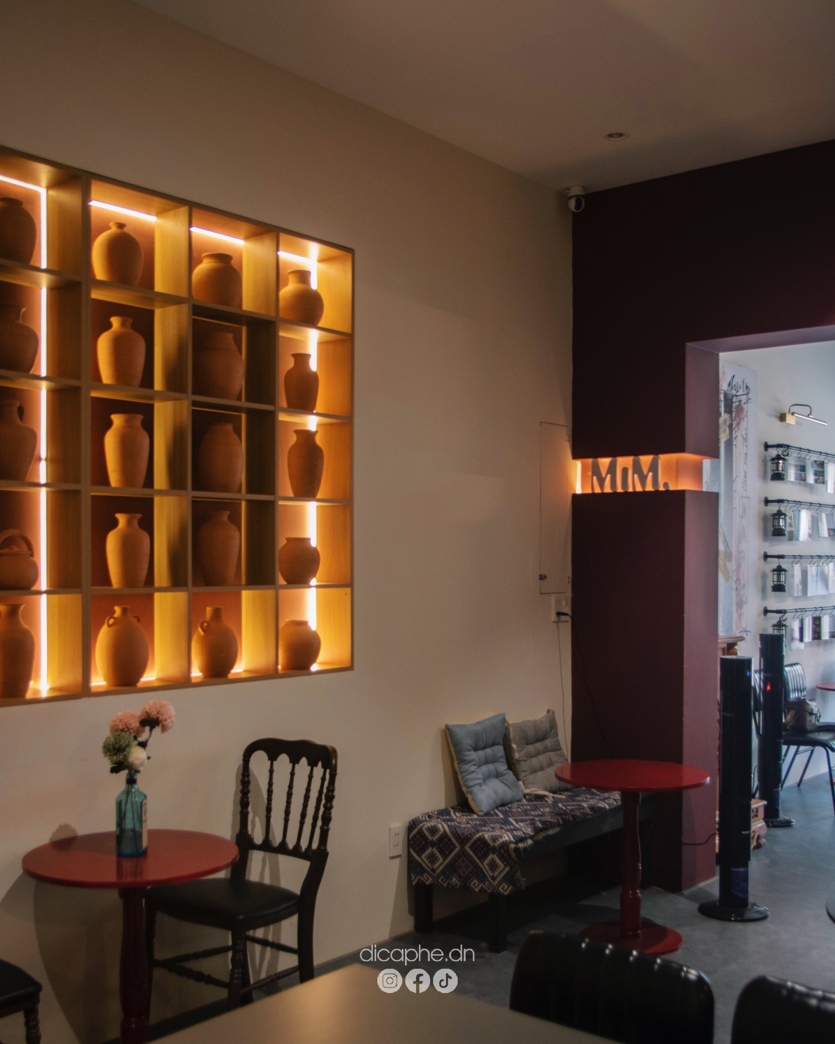 Mim. Cafe rất chú trọng phần decor.