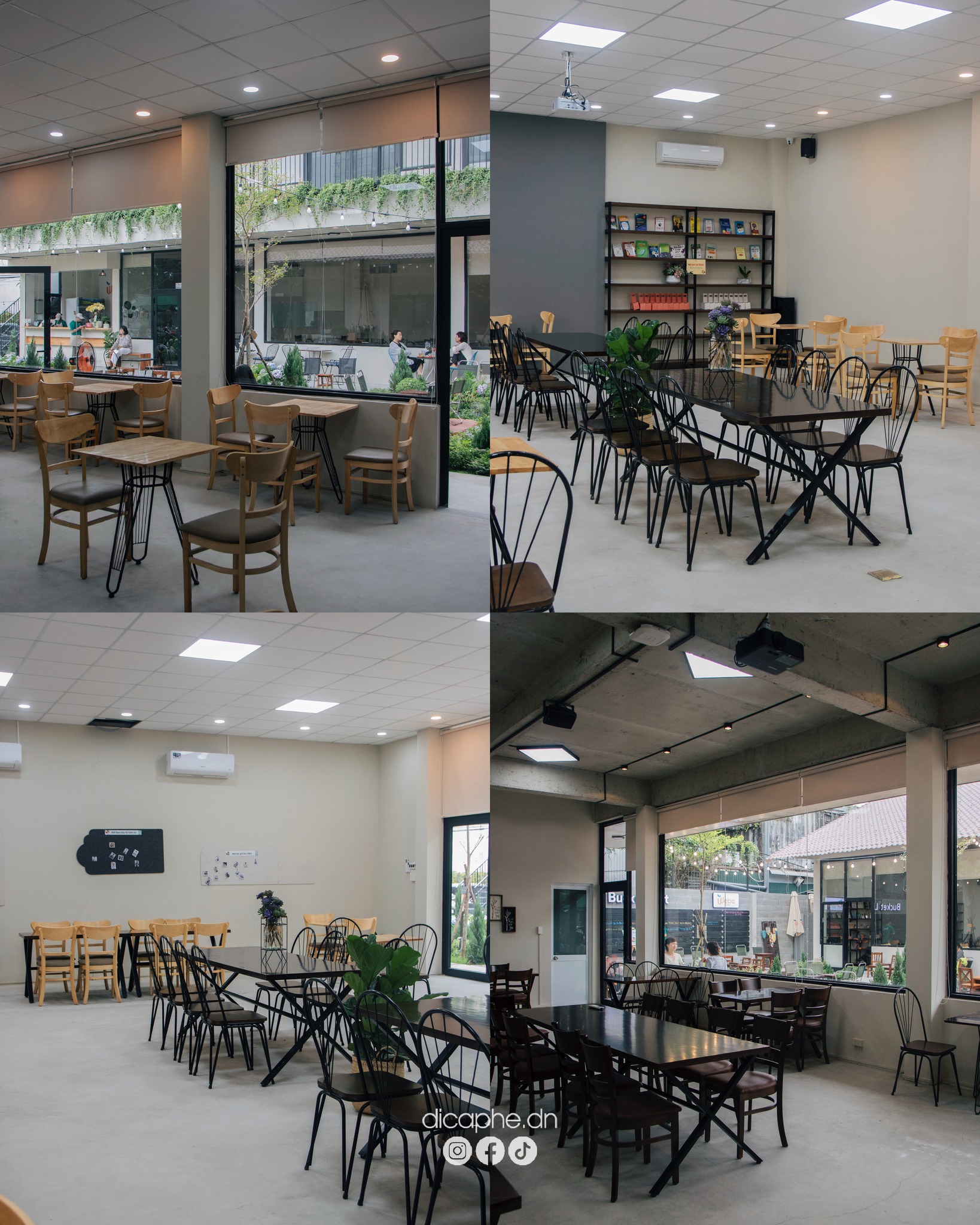 Không gian làm việc rộng rãi.