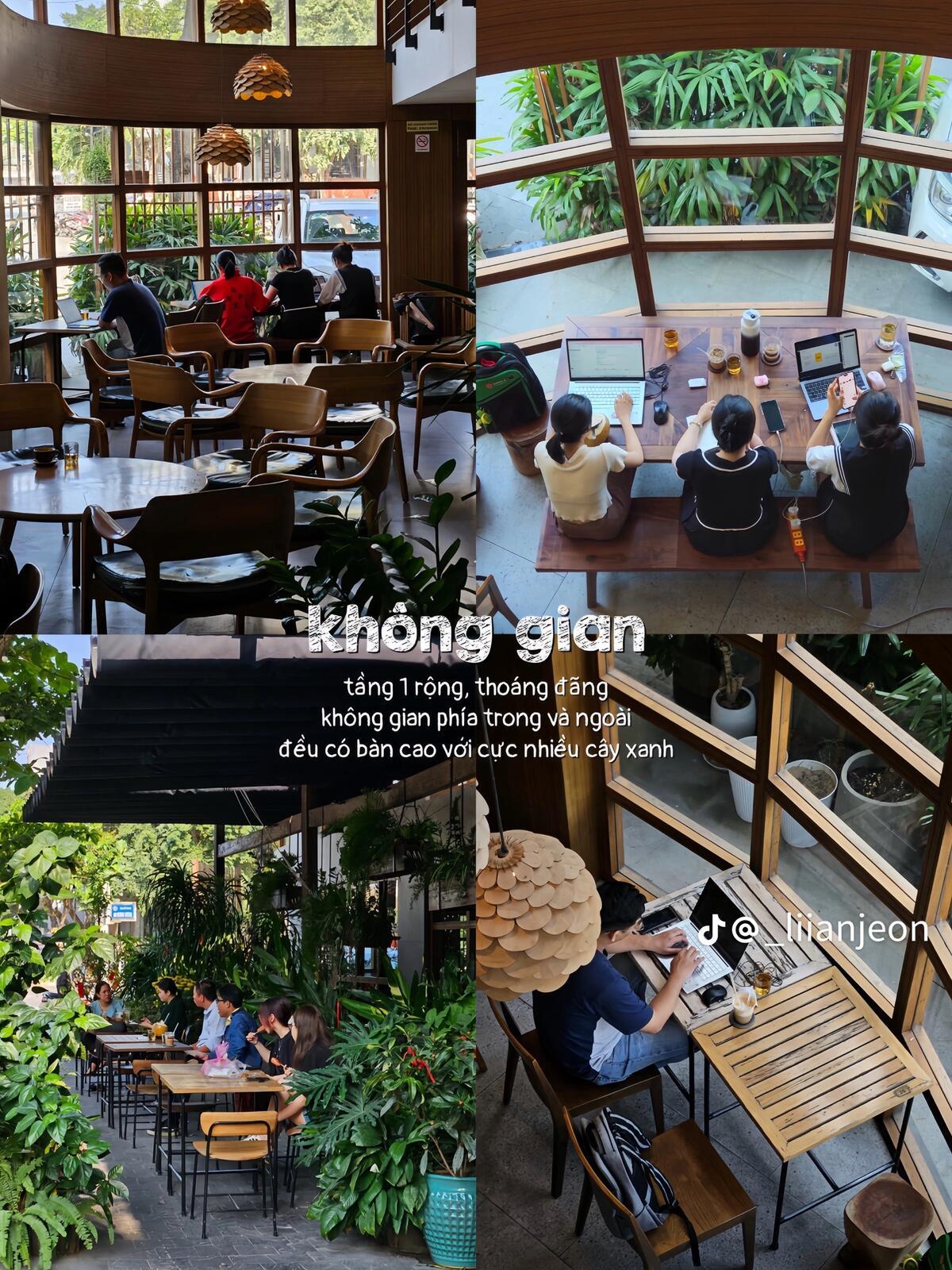 Nhiều cây xanh.