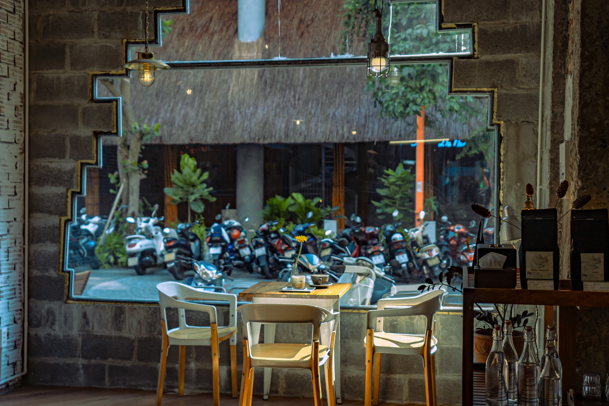 Chỗ ngồi chill chill.