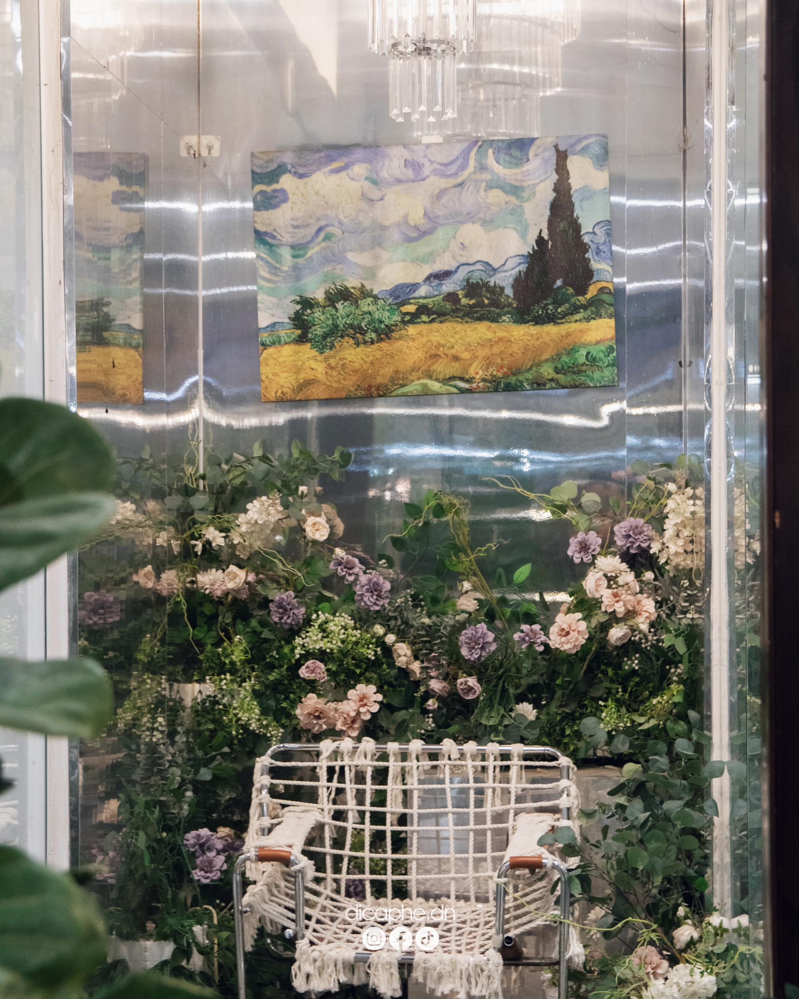 Thêm một góc check-in ấn tượng.