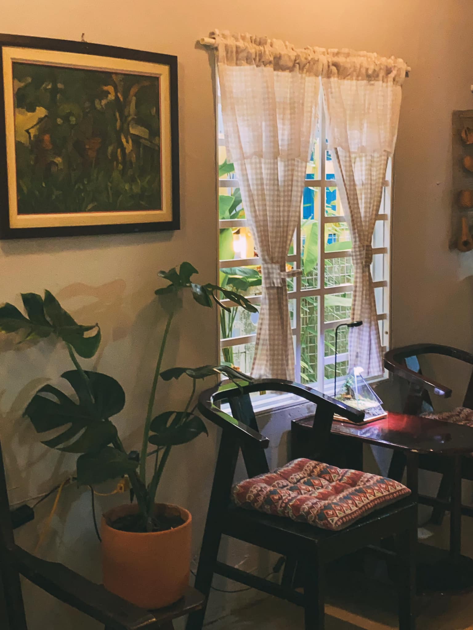 Chỗ ngồi thoải mái.